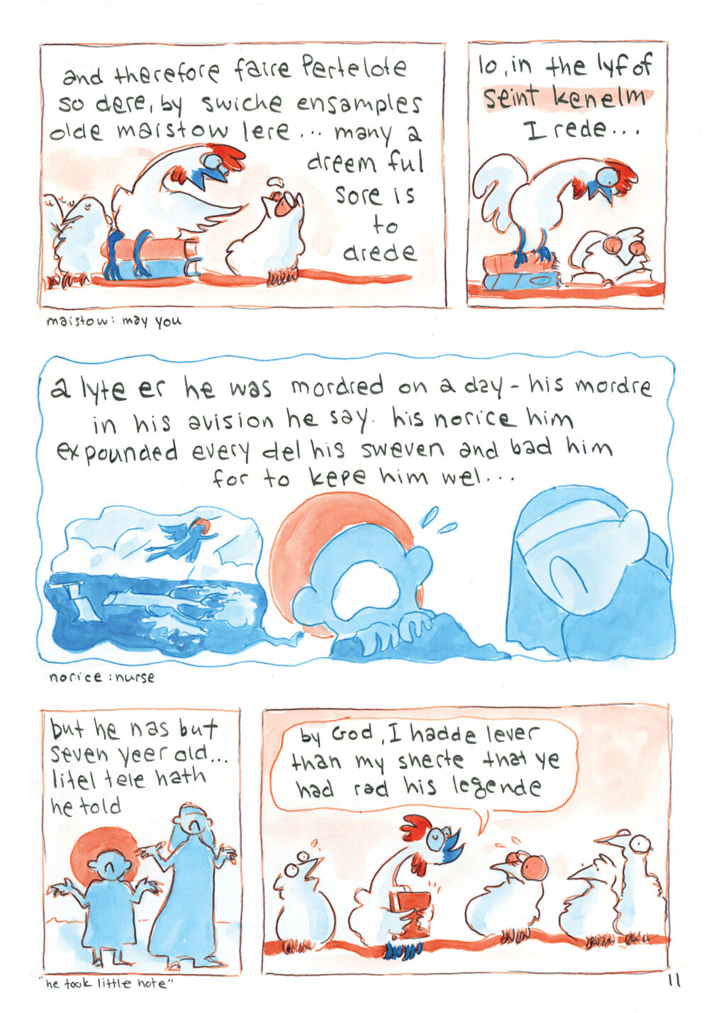The Nun's Priest's Tale 13